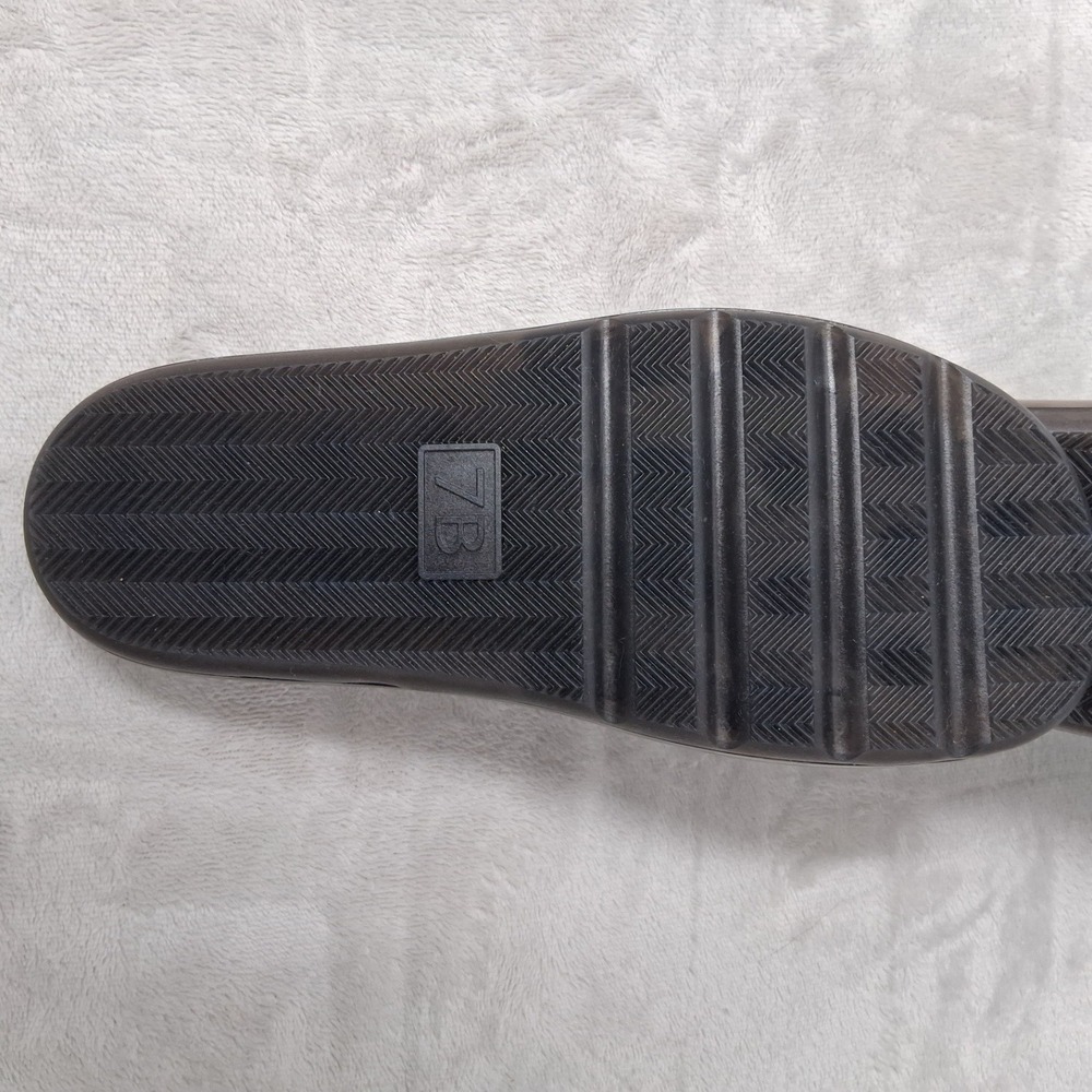 Tory Burch Bubble Jelly Slide Sandals BlackWomen's size 7 Casual Luxury Summer - Picture 12 of 13